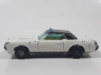 Vintage Corgi Juniors Whizzwheels Mercury Cougar XR7 White and Black Die Cast Toy Car Vehicle