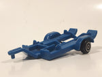 Vintage Tonka 813581 Blue Trailer Plastic Die Cast Toy Car Vehicle Made in Mexico