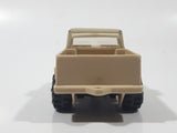 Vintage 1978 Tonka Pickup Truck Cream Beige Pressed Steel Die Cast Toy Car Vehicle Made in Mexico