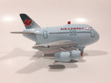 Toy Tech Air Canada Jumbo Jet Pull Back Light Up Plastic Die Cast Toy Airplane