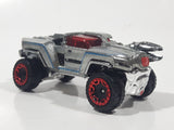 2017 Hot Wheels DC Comics Character Cars Justice League Cyborg Silver Die Cast Toy Car Vehicle
