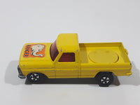 Vintage 1973 Lesney Matchbox Rolamatics No. 57 Wild Life Truck Ranger Yellow Die Cast Toy Dump Truck Vehicle