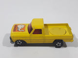 Vintage 1973 Lesney Matchbox Rolamatics No. 57 Wild Life Truck Ranger Yellow Die Cast Toy Dump Truck Vehicle