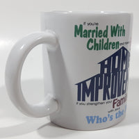 Dicksons, Inc. If you're Married With Children and have a Full House you'll have a real Home Improvement if you strengthen your Family Ties with Jesus, Who's The Boss 1990s Television Shows 3 3/4" Tall Ceramic Coffee Mug Cup