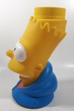 2010 Universal Studios Fox Matt Groening's The Simpsons Bart Simpson Shaped 9 1/2" Tall Travel Bottle No Straw