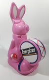Eveready Energizer Bunny 9" Tall Pink Plastic Coin Bank