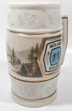 1988 The Franklin Mint Official Presentation Tankards Of The World's Great Breweries Molson Golden 6 3/4" Tall Ceramic Embossed Beer Stein Mug