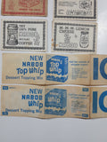 Vintage 1960s and 1970s Collection Of 77 Nabob Products Paper Assorted Coupons Advertisements