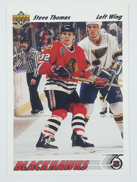 1991-92 Upper Deck NHL Ice Hockey Trading Cards (Individual)