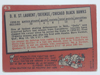 1959-60 Topps NHL Ice Hockey Trading Cards (Individual)