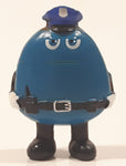 Disney Pixar Inside Out Dave Police Officer Blue Miniature 1 3/8" Tall Toy Figure