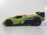 2014 Toy State Hot Wheels Energy RC 24 Ours Green 5 3/8" Long Plastic Remote Control Toy Car Vehicle NO CONTROLLER