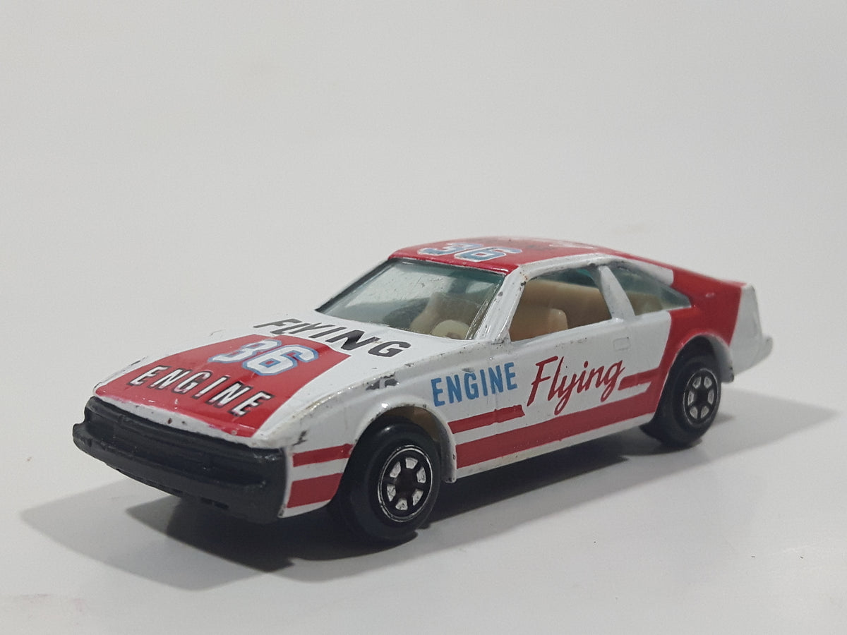 Vintage Yatming No. 1036 Toyota Celica Flying Engine #36 White Red Die ...