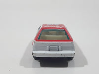 Vintage Yatming No. 1036 Toyota Celica Flying Engine #36 White Red Die Cast Toy Race Car Vehicle