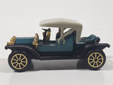 Vintage Reader's Digest High Speed Corgi No. 212 Reo Teal Blue Die Cast Toy Antique Classic Car Vehicle