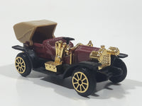 Vintage Reader's Digest High Speed Corgi No. 216 Victoria Dark Red and Gold Die Cast Toy Antique Classic Car Vehicle