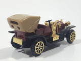Vintage Reader's Digest High Speed Corgi No. 216 Victoria Dark Red and Gold Die Cast Toy Antique Classic Car Vehicle