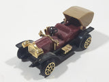 Vintage Reader's Digest High Speed Corgi No. 216 Victoria Dark Red and Gold Die Cast Toy Antique Classic Car Vehicle
