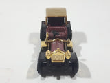 Vintage Reader's Digest High Speed Corgi No. 216 Victoria Dark Red and Gold Die Cast Toy Antique Classic Car Vehicle