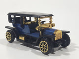 Vintage Reader's Digest High Speed Corgi No. 214 Brougham Royal Blue Black Gold Die Cast Toy Antique Classic Car Vehicle