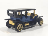 Vintage Reader's Digest High Speed Corgi No. 214 Brougham Royal Blue Black Gold Die Cast Toy Antique Classic Car Vehicle