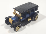 Vintage Reader's Digest High Speed Corgi No. 214 Brougham Royal Blue Black Gold Die Cast Toy Antique Classic Car Vehicle