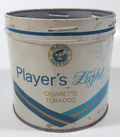 Vintage Player's Light Cigarette Tobacco Tin Metal Can No Lid