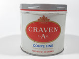 Vintage Rock City Craven "A" Cigarette Tobacco 8 oz Metal Tin Can No Lid