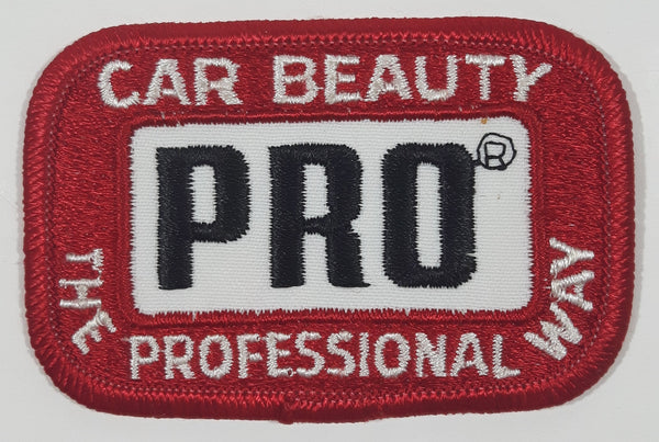 Car Beauty Pro The Professional Way 2" x 3" Fabric Patch