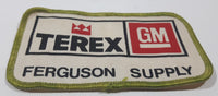 Vintage Terex GM Ferguson Supply 2 1/4" x 3 7/8" Fabric Patch