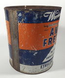 Extremely Rare Vintage Woodward's Permanent Anti-Freeze "Fill Once Lasts All Winter" Ethylene Glycol One Imperial Gallon Can - EMPTY