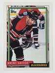 1992-93 Topps NHL Ice Hockey Trading Cards (Individual)