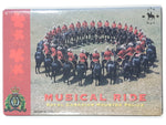 RCMP GRC Royal Canadian Mounted Police Musical Ride 2 1/8" x 3 1/8" Fridge Magnet