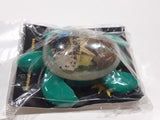 Philippines Clear Resin Sea Shell Filled Turtle 3 1/2" Long Handcrafted Fridge Magnet New In Package