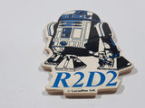 Lucasfilm Ltd. Star Wars R2D2 Shaped 1 3/4" x 3" Thick Paper Fridge Magnet