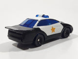 1997 Hot Wheels McDonald's Police Car Black White Die Cast Toy Car Vehicle