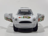 Ace B+220 White Die Cast Toy Car Vehicle with Opening Doors