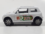 Ace B+220 White Die Cast Toy Car Vehicle with Opening Doors