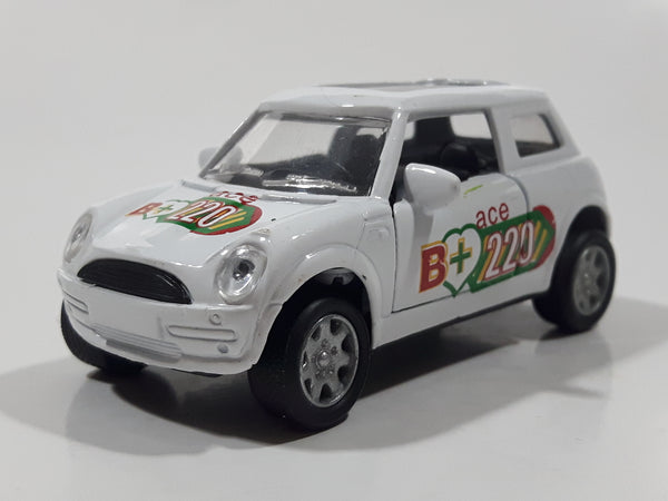 Ace B+220 White Die Cast Toy Car Vehicle with Opening Doors