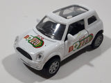 Ace B+220 White Die Cast Toy Car Vehicle with Opening Doors