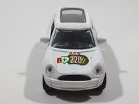 Ace B+220 White Die Cast Toy Car Vehicle with Opening Doors