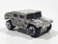 2006 Hot Wheels Chrome Burnerz Humvee General Corp Chrome Die Cast Toy Car Vehicle