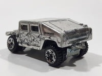 2006 Hot Wheels Chrome Burnerz Humvee General Corp Chrome Die Cast Toy Car Vehicle
