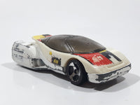 1998 Hot Wheels Artistic License Series Alien White Die Cast Toy Car Vehicle