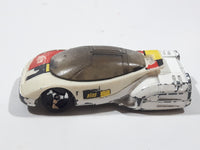 1998 Hot Wheels Artistic License Series Alien White Die Cast Toy Car Vehicle