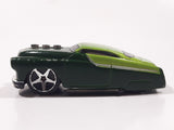 2004 Hot Wheels First Editions HardNoze '49 Merc (HardNoze) Dark Green and Light Green Die Cast Toy Car Hot Rod Vehicle