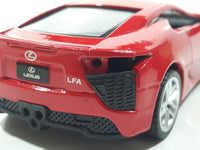 MSZ Lexus LF-A Red 1:43 Scale Pull Back Die Cast Toy Car Vehicle with Opening Doors