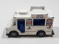 1996 Hot Wheels Good Humor Truck White Ice Cream Catering Food Truck Die Cast Toy Car Vehicle