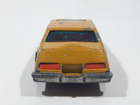 Vintage 1983 Hot Wheels Cadillac Seville Metalflake Gold Die Cast Toy Car Vehicle