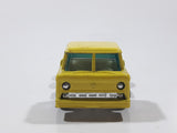 Vintage Yatming Ford F600 Cabover Semi Truck Tractor Rig Yellow Die Cast Toy Car Vehicle